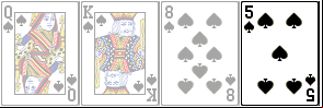 Weakest Badugi Hand